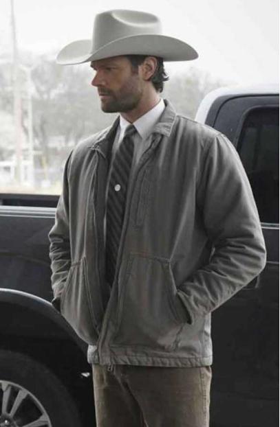 Walker Ranger Cordell Jared Padalecki Grey Bomber Jacket ranger-cordell-walker-jacket