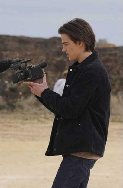Walker TV Series August Kale Culley Black Cotton Jacket kale-culley-walker-jacket