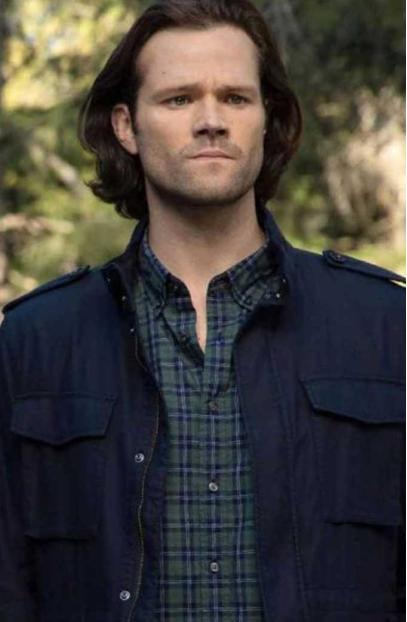 Jared Padalecki Walker Ranger Cordell Blue Cotton Jacket jared-padalecki-walker-jacket