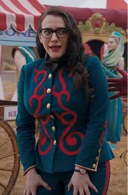 WandaVision TV Show Kat Dennings Darcy Lewis Blue Wool Jacket darcy-lewis-wandavision-jacket