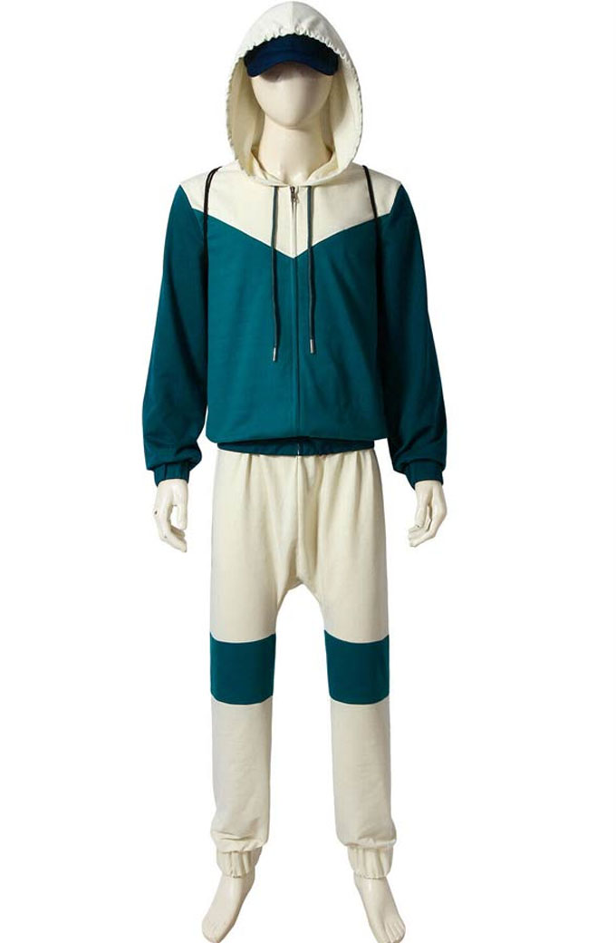 Jimmy Shaw Watch Dogs Bomber Green Cosplay Fleece Hoodie