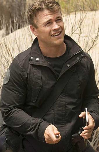 Luke Hemsworth Ashley Stubbs Westworld Black Cotton Jacket