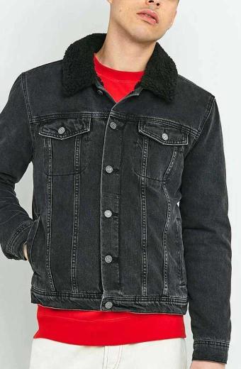 Keef Knight Woke TV Series Lamorne Morris Black Denim Jacket