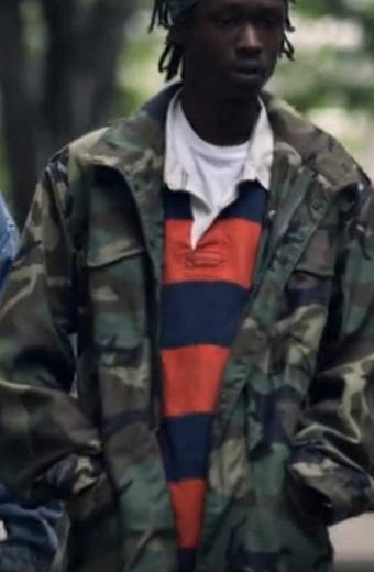 Bobby Diggs Wu-Tang Ashton Sanders Green Camouflage Jacket