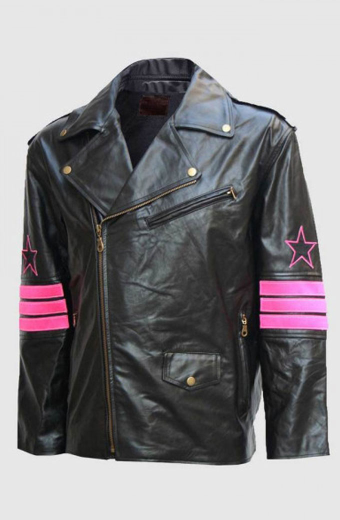 wwe-bret-hart-black-leather-jacket