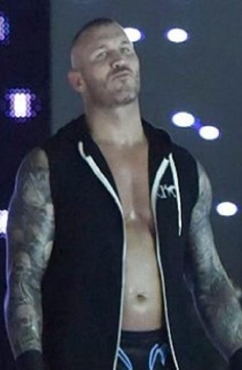 Smackdown Randy Orton WWE Mens Casual Hoodie Black Fleece Vest