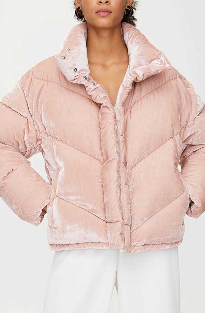 Dominique Provost Chalkley Wynonna Earp Waverly Puffer Jacket