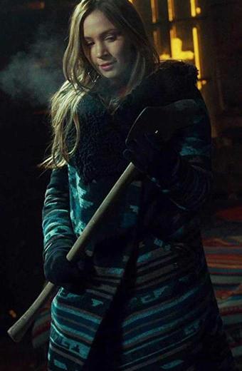 Waverly Dominique Provost Chalkley Wynonna Earp TV Series Coat
