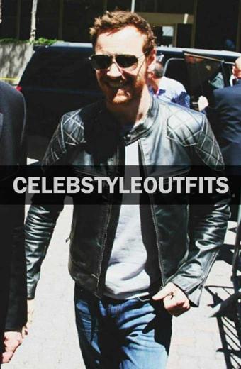 Magneto X-Men Apocalypse Erik Lehnsherr Biker Quilted Jacket