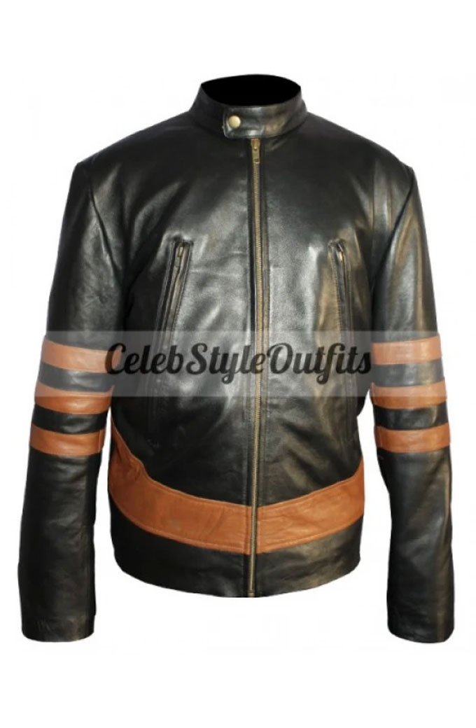 Retailer Of Awesomeness Wolverine Faux Leather Jacket – Brown X-Men Movie Logan Costume (Hugh Jackman Origins Style)