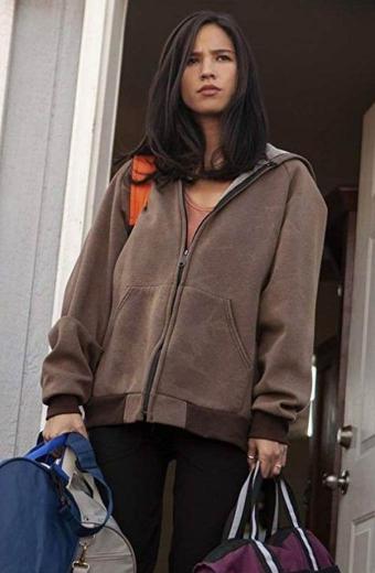 Kelsey Asbille Yellowstone Monica Dutton Brown Fleece Hoodie