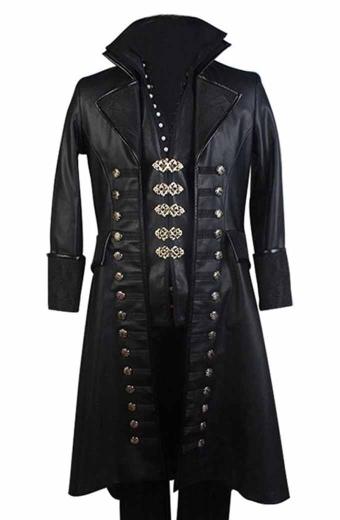 Colin O Donoghue Once Upon a Time Captain Hook Trench Coat