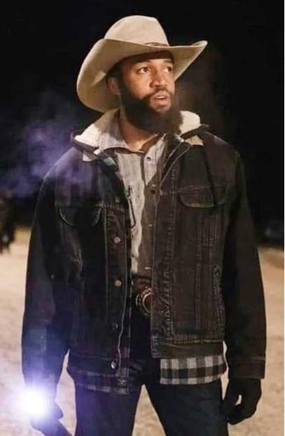 Denim Richards Colby Mayfield Yellowstone Black Denim Jacket yellowstone-denim-richards-black-jacket