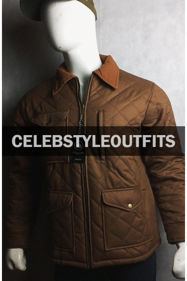 Kevin Costner Yellowstone John Dutton Brown Quilted Jacket