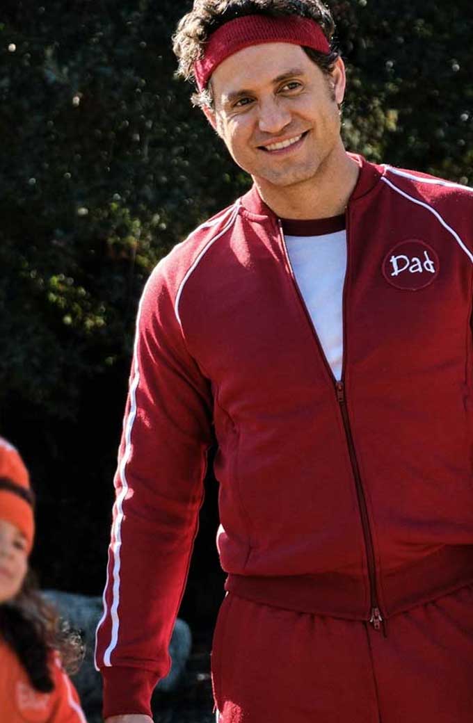 Yes Day Edgar Ramirez Carlos Torres Red Fleece Track Jacket