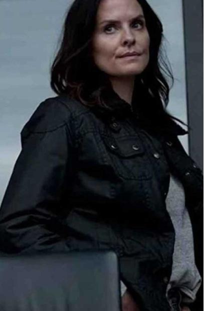 Leanne Best Frida Rask Young Wallander Black Cotton Jacket young-wallander-leanne-best-jacket