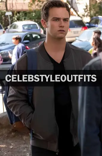 Brandon Flynn 13 Reasons Why Cotton Grey Jacket