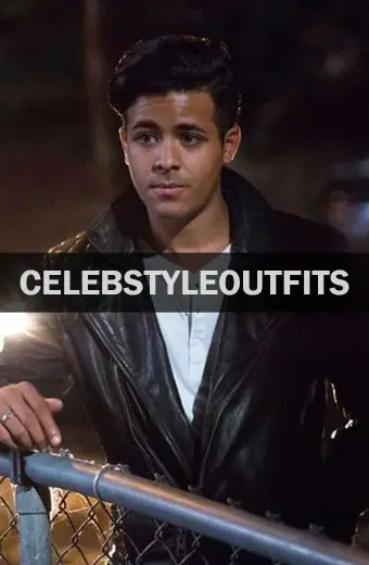 Tony Padilla 13 Reasons Why Black Leather Jacket