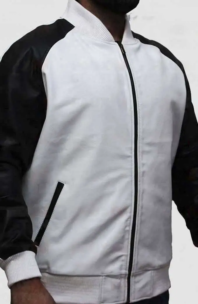 Power Final Betrayal 50 Cent Kanan Stark White Bomber Jacket power-the-final-betrayal-50-cent-bomber-jacket