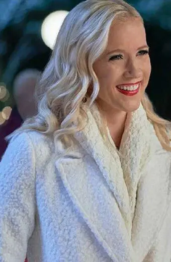 Vivienne Jessy Schram A Nashville Christmas Carol Trench Coat