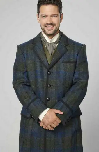 Charles Whitley A Timeless Christmas Ryan Paevey Trench Coat