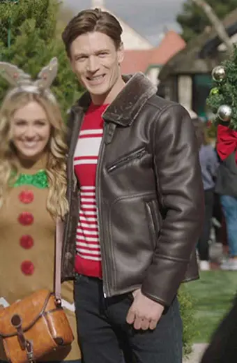 Very Charming Christmas Town Jon Prescott Sawyer Larsen Jacket