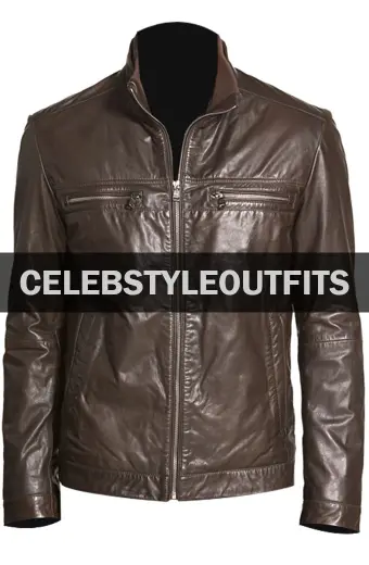 Brett Dalton Agents Of Shield Grant Ward Brown Jacket