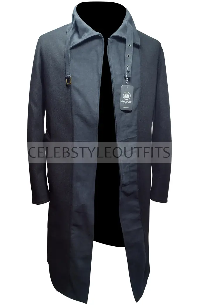 Altered Carbon Takeshi Kovacs Joel Kinnaman Black Wool Coat joel-kinnaman-altered-carbon-coat