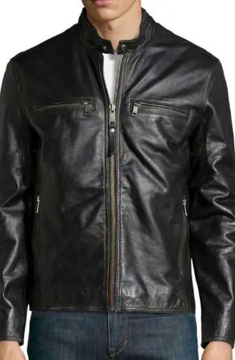 Takeshi Kovacs Joel Kinnaman Altered Carbon Black Biker Jacket