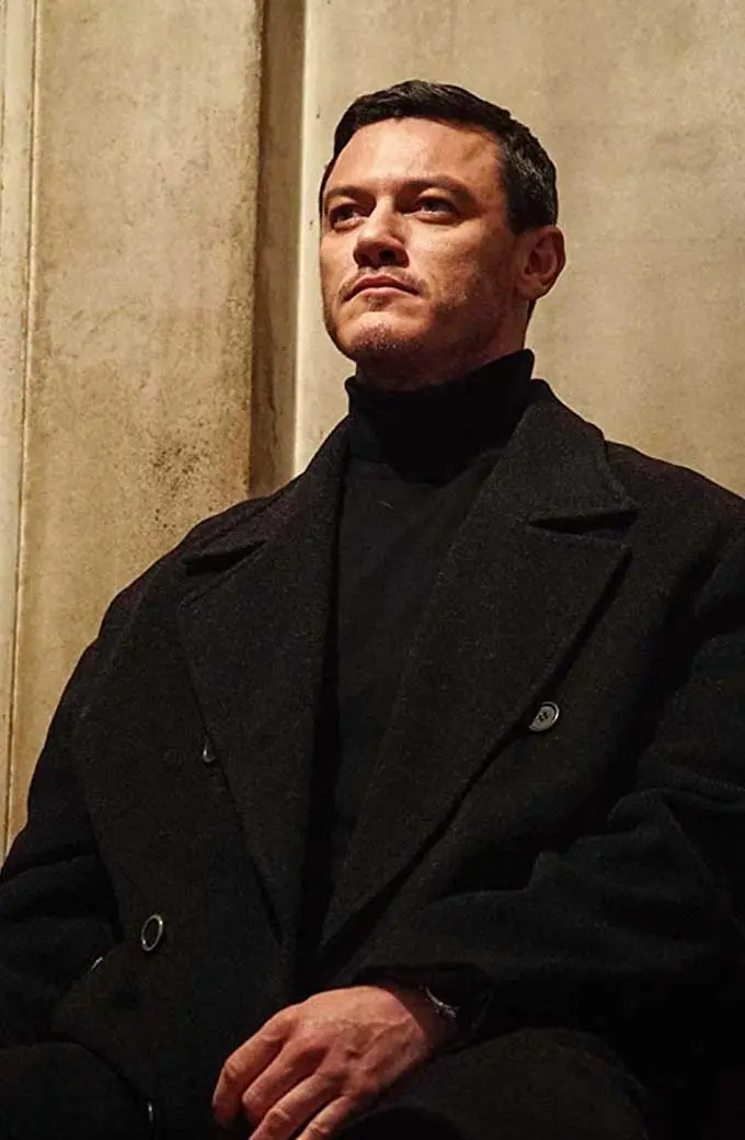 Anna Movie Luke Evans Alex Tchenkov Black Wool Trench Coat anna-luke-evans-coat