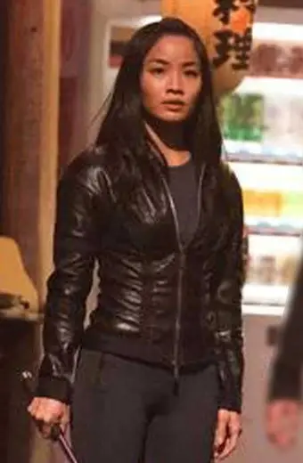 Anna Poliatova Sasha Luss Womens Black Biker Leather Jacket sasha-luss-anna-jacket