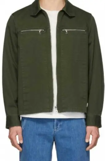 Archive 81 Mark Higgins Matt McGorry Green Cotton Jacket matt-mcgorry-archive-81-jacket