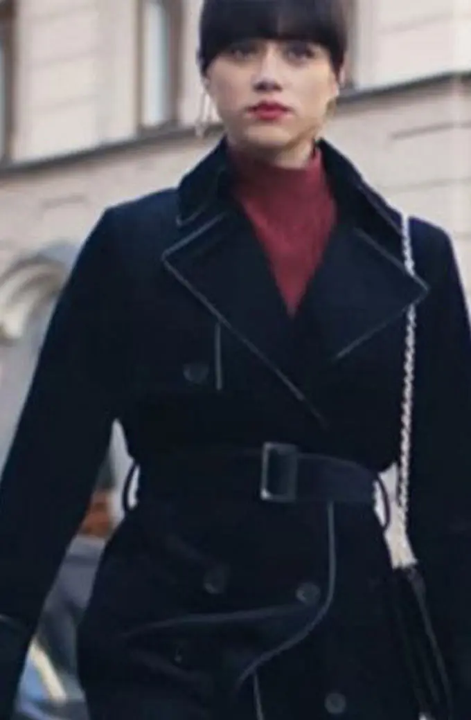 Army of Thieves Gwendoline Starr Nathalie Emmanuel Black Coat army-of-thieves-nathalie-emmanuel-coat
