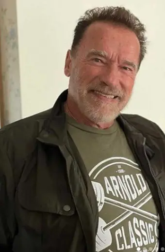 Casual Arnold Schwarzenegger Shirt-Style Green Cotton Jacket