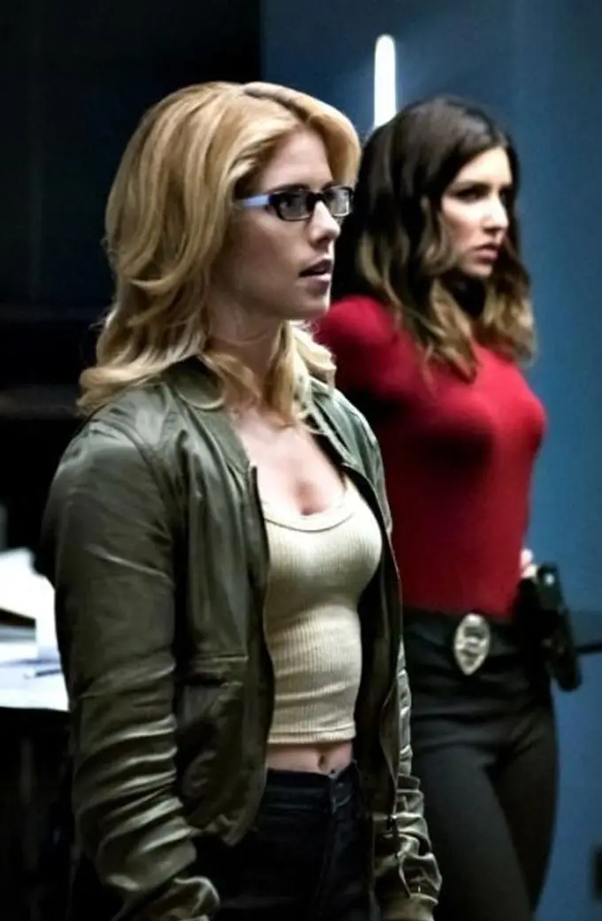 Arrow Felicity Smoak Overwatch Emily Bett Rickards Jacket felicity-smoak-arrow-emily-bett-jacket