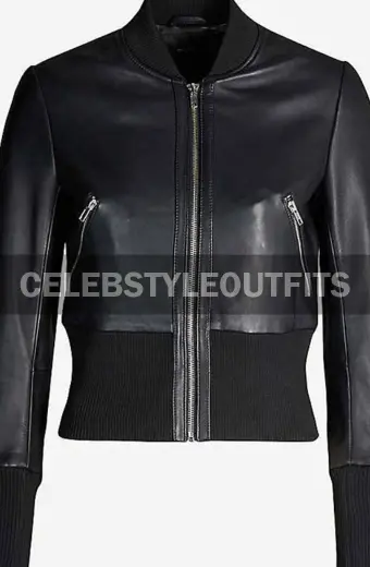 Siren Arrow Laurel Lance Katie Cassidy Black Canary Jacket