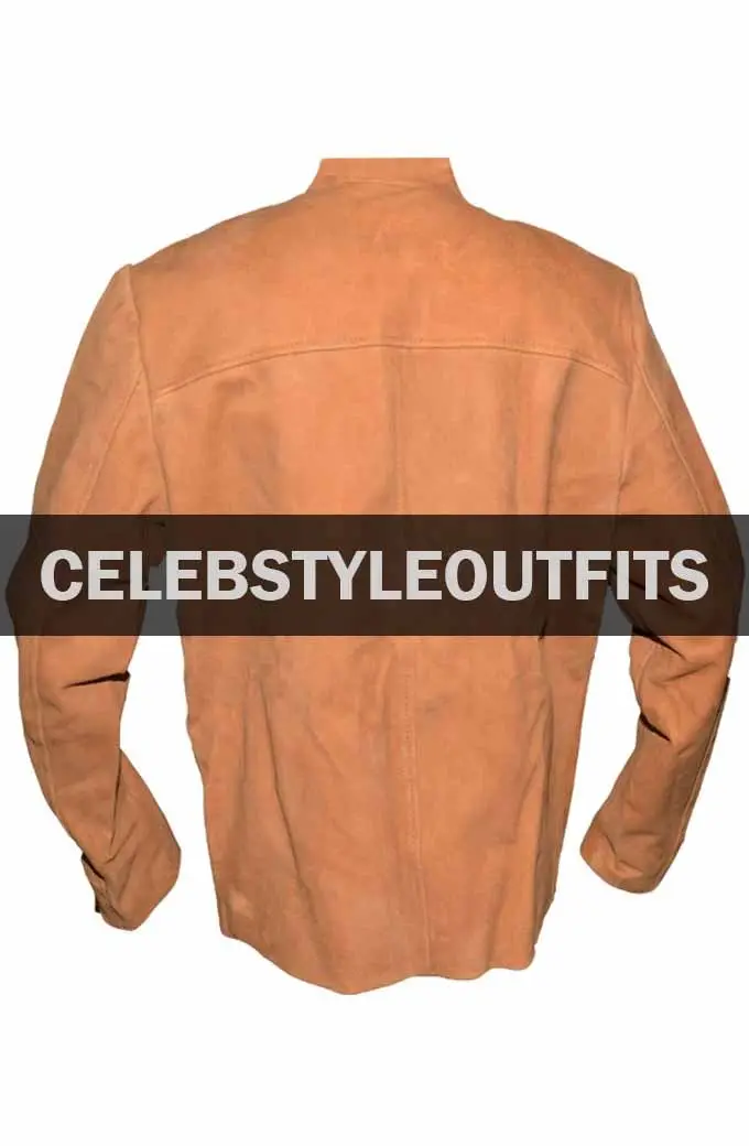 Stephen Amell Arrow TV Show Oliver Queen Brown Suede Jacket arrow-stephen-amell-brown-seude-jacket