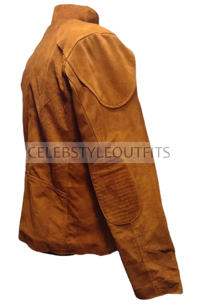 Arsenal Arrow Roy Harper Colton Haynes Brown Suede Jacket arrow-arsenal-colton-haynes-suede-jacket