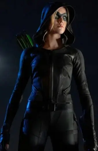 Blackstar Arrow Mia Smoak Katherine McNamara Hooded Jacket