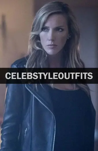 Katie Cassidy Arrow Siren Laurel Lance Black Canary Jacket