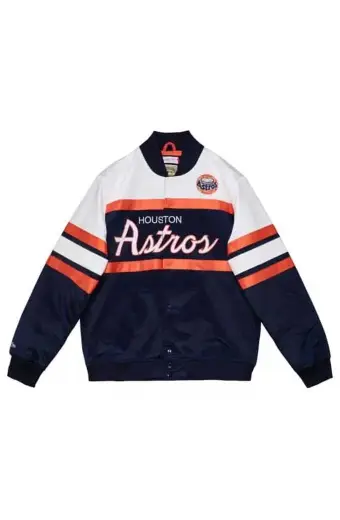 Kate Upton Houston Astros Bomber White Black Varsity Jacket