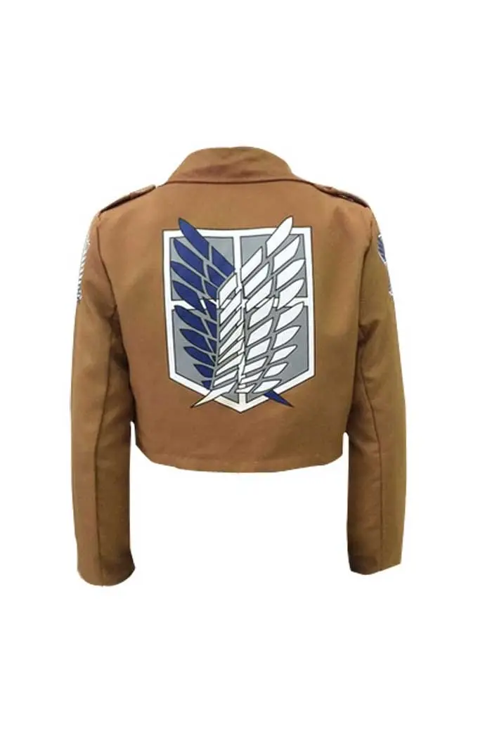 Shingeki no Kyojin Attack on Titan Cosplay Brown Legion Jacket attack-on-titan-shingeki-no-kyojin-legion-jacket