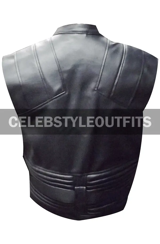 Hawkeye Jeremy Renner The Avengers Clint Barton Cosplay Vest jeremy-renner-hawkeye-leather-vest