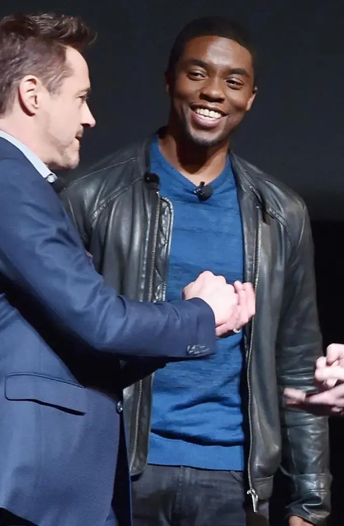 Chadwick Boseman Avengers Premiere Jacket chadwick-boseman-leather-jacket