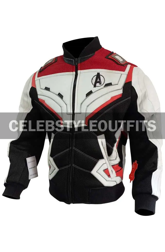 Quantum Realm Avengers Endgame Uniform Leather White Jacket avengers-endgame-quantum-realm-jacket