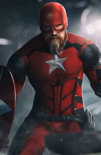 Red Guardian David Harbour Black Widow Alexei Shostakov Jacket