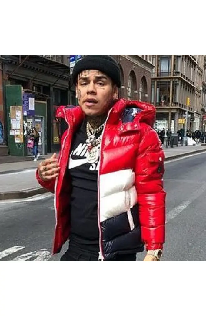 6ix9ine American Rapper Leather Jackets And Outfits Merch