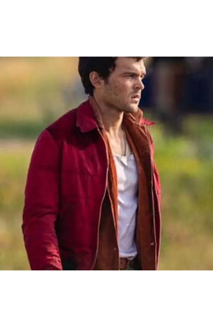 Actor Alden Ehrenreich Movies And TV Shows Jackets Collection