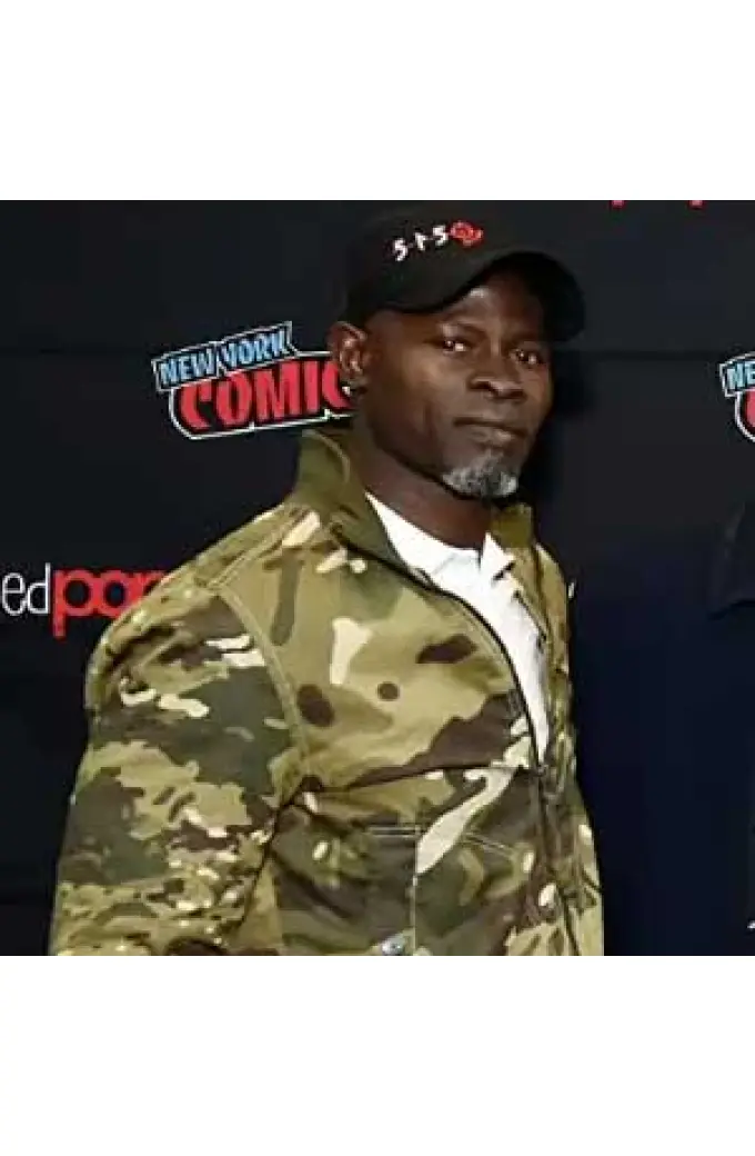 Djimon Hounsou Leather Jackets And Cotton Coats Collection