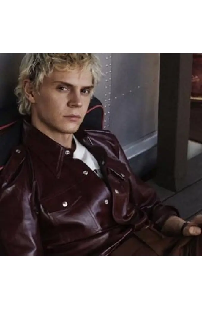 Evan Peters Cotton Coats And Leather Jackets Merchandise